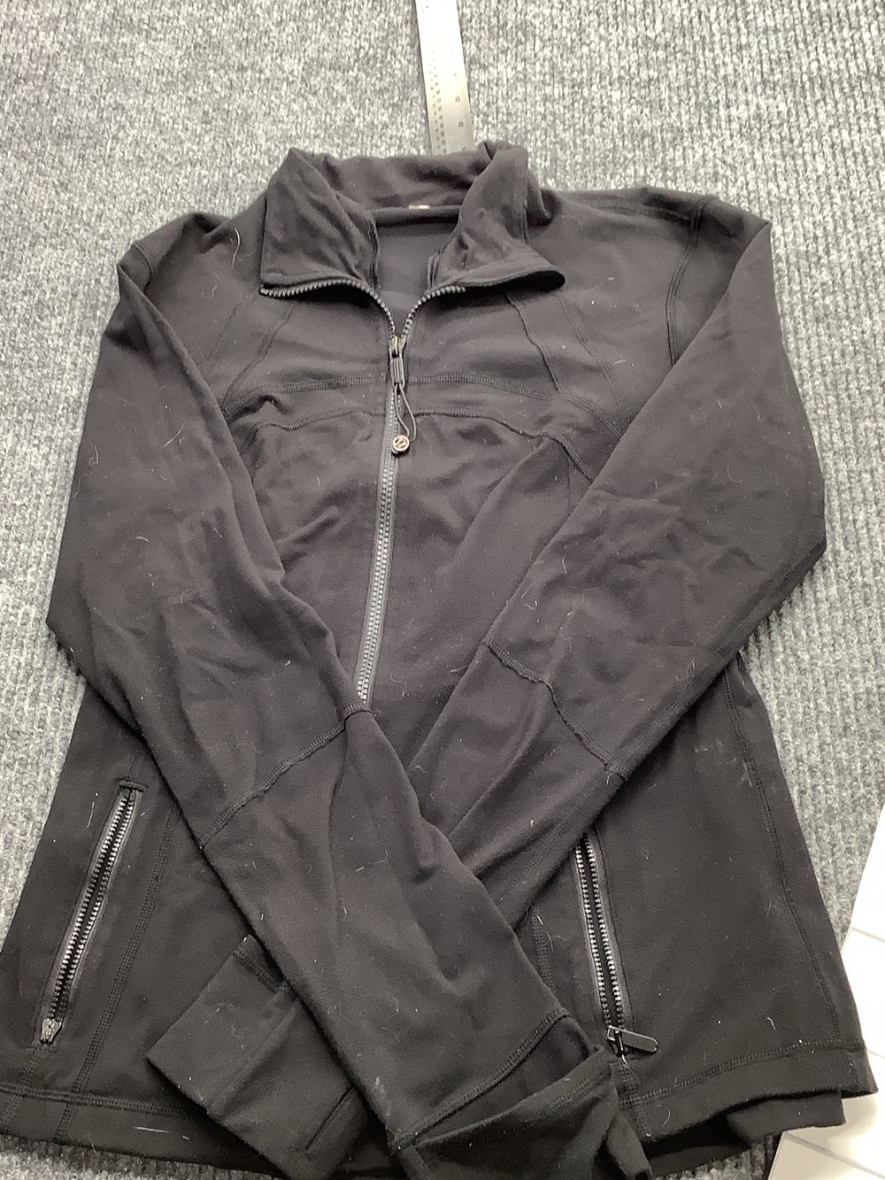 Pacifica Men's Black Lightweight Half-Zip Shirt Jacket